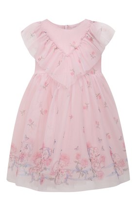 Женский платье MONNALISA розового цвета, арт. 319902 | Фото 1