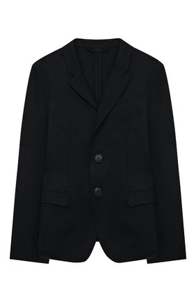 Детский костюм изо льна и вискозы EMPORIO ARMANI темно-синего цвета по цене 46350 руб., арт. 3L4VJ8/1NWZZ | Фото 2 Детский костюм изо льна и вискозы EMPORIO ARMANI темно-синего цвета, арт. 3L4VJ8/1NWZZ | Фото 2 (Материал внешний: Вискоза, Лен; Рукава: Длинные; Кросс-КТ: костюм)