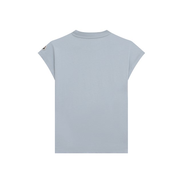 Хлопковая футболка Moncler H1-954-8C000-16-83907/4-6A Фото 2