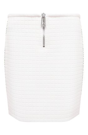 Женская юбка BOTTEGA VENETA белого цвета по цене 103500 руб., арт. 689358/V1N80 | Фото 1 Женская юбка BOTTEGA VENETA белого цвета, арт. 689358/V1N80 | Фото 1 (Материал внешний: Синтетический материал; Длина Ж (юбки, платья, шорты): Мини; Материал подклада: Вискоза; Женское Кросс-КТ: Юбка-одежда; Стили: Кэжуэл; Кросс-КТ: Трикотаж)
