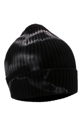 Женская хлопковая шапка ISABEL BENENATO черно-белого цвета, арт. DK113S22 | Фото 1 (Материал: Текстиль, Хлопок)