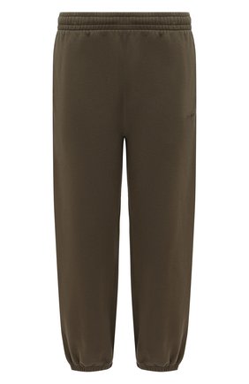 Мужские хлопковые джоггеры OFF-WHITE хаки цвета по цене 54850 руб., арт. 0MCH029S22FLE006 | Фото 1 Мужские хлопковые джоггеры OFF-WHITE хаки цвета, арт. 0MCH029S22FLE006 | Фото 1 (Материал внешний: Хлопок; Длина (брюки, джинсы): Стандартные; Силуэт М (брюки): Джоггеры; Стили: Милитари)