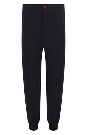 Мужские джоггеры KITON темно-синего цвета по цене 139500 руб., арт. UW1158V0849A/60-68 | Фото 1 Мужские джоггеры KITON темно-синего цвета, арт. UW1158V0849A/60-68 | Фото 1 (Материал внешний: Синтетический материал; Длина (брюки, джинсы): Стандартные; Силуэт М (брюки): Джоггеры; Big sizes: Big Sizes; Стили: Кэжуэл)
