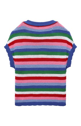Детская хлопковая футболка JAKIOO разноцветного цвета, арт. 499608 | Фото 2 (Материал внешний: Хлопок; Рукава: Короткие; Девочки Кросс-КТ: футболка-одежда)