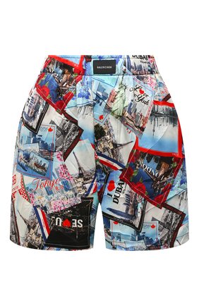 Женские хлопковые шорты BALENCIAGA разноцветного цвета по цене 95150 руб., арт. 671664/TML05 | Фото 1 Женские хлопковые шорты BALENCIAGA разноцветного цвета, арт. 671664/TML05 | Фото 1 (Длина Ж (юбки, платья, шорты): Мини; Материал внешний: Шелк; Стили: Спорт-шик; Женское Кросс-КТ: Шорты-одежда)