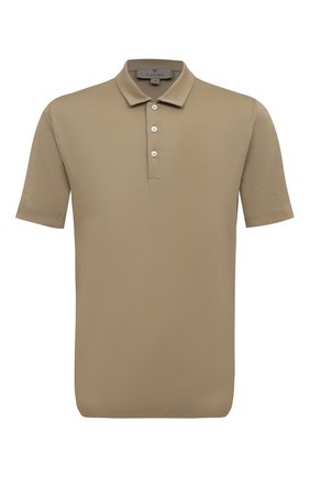 Мужское хлопковое поло CANALI бежевого цвета по цене 28100 руб., арт. T0238/MJ01495 | Фото 1 Мужское хлопковое поло CANALI бежевого цвета, арт. T0238/MJ01495 | Фото 1 (Рукава: Короткие; Длина (для топов): Стандартные; Материал внешний: Хлопок; Кросс-КТ: Трикотаж; Застежка: Пуговицы; Стили: Кэжуэл)
