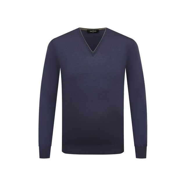 Пуловер из шелка и хлопка Gran Sasso 43115/16290