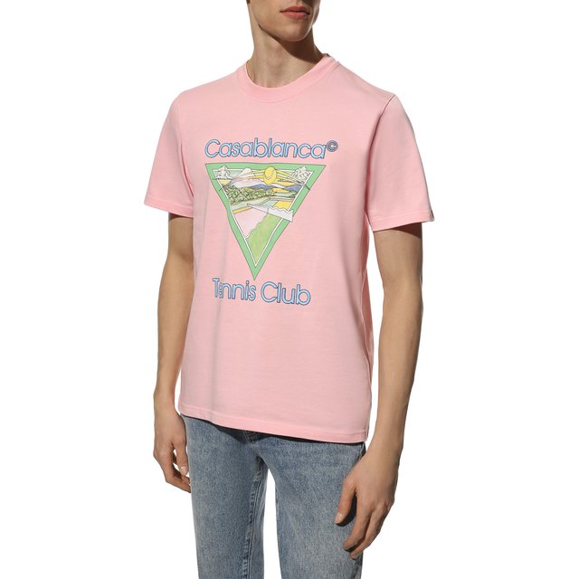 фото Хлопковая футболка casablanca