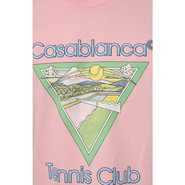 фото Хлопковая футболка casablanca