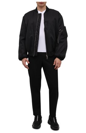 Мужские комбинированные кроссовки giv 1 tr GIVENCHY черного цвета по цене 103000 руб., арт. BH005TH143 | Фото 2 Мужские комбинированные кроссовки giv 1 tr GIVENCHY черного цвета, арт. BH005TH143 | Фото 2 (Материал внешний: Кожа, Текстиль; Материал внутренний: Текстиль, Натуральная кожа; Материал утеплителя: Без утеплителя; Стили: Классический)