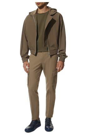 Мужские кожаные кеды tiziano ZEGNA COUTURE темно-синего цвета по цене 96300 руб., арт. A5176X-LHLAS | Фото 2 Мужские кожаные кеды tiziano ZEGNA COUTURE темно-синего цвета, арт. A5176X-LHLAS | Фото 2 (Материал внешний: Кожа; Материал внутренний: Натуральная кожа; Материал утеплителя: Без утеплителя; Стили: Классический)