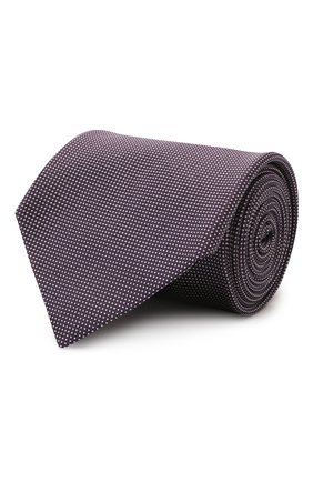 Мужской шелковый галстук TOM FORD фиолетового цвета, арт. 3TF20/XTF | Фото 1 (Материал: Текстиль, Шелк; Принт: С принтом)