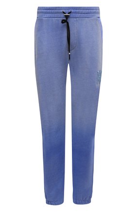 Мужские хлопковые джоггеры AMIRI синего цвета по цене 99500 руб., арт. PS22MJL043-420 | Фото 1 Мужские хлопковые джоггеры AMIRI синего цвета, арт. PS22MJL043-420 | Фото 1 (Длина (брюки, джинсы): Стандартные; Материал внешний: Хлопок; Силуэт М (брюки): Джоггеры; Стили: Спорт-шик)