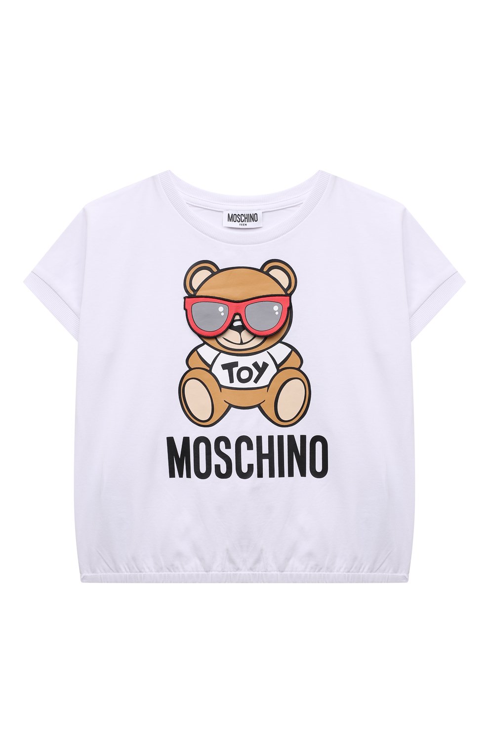 Хлопковая футболка Moschino HDM04F/LBA10/10A-14A