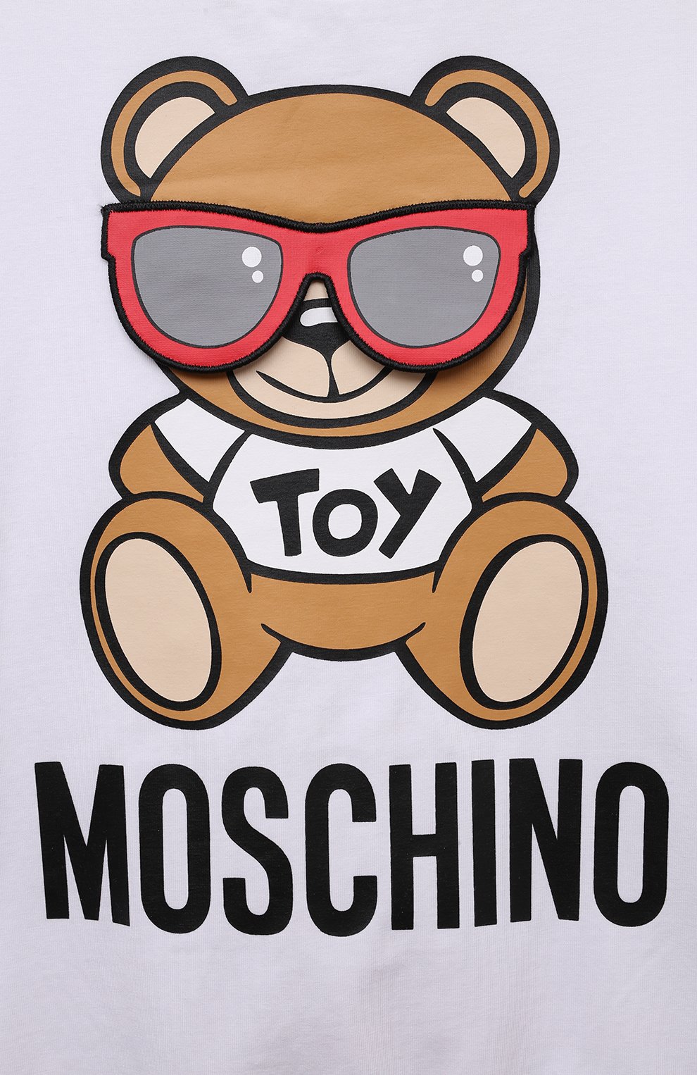 Хлопковая футболка Moschino HDM04F/LBA10/10A-14A Фото 3