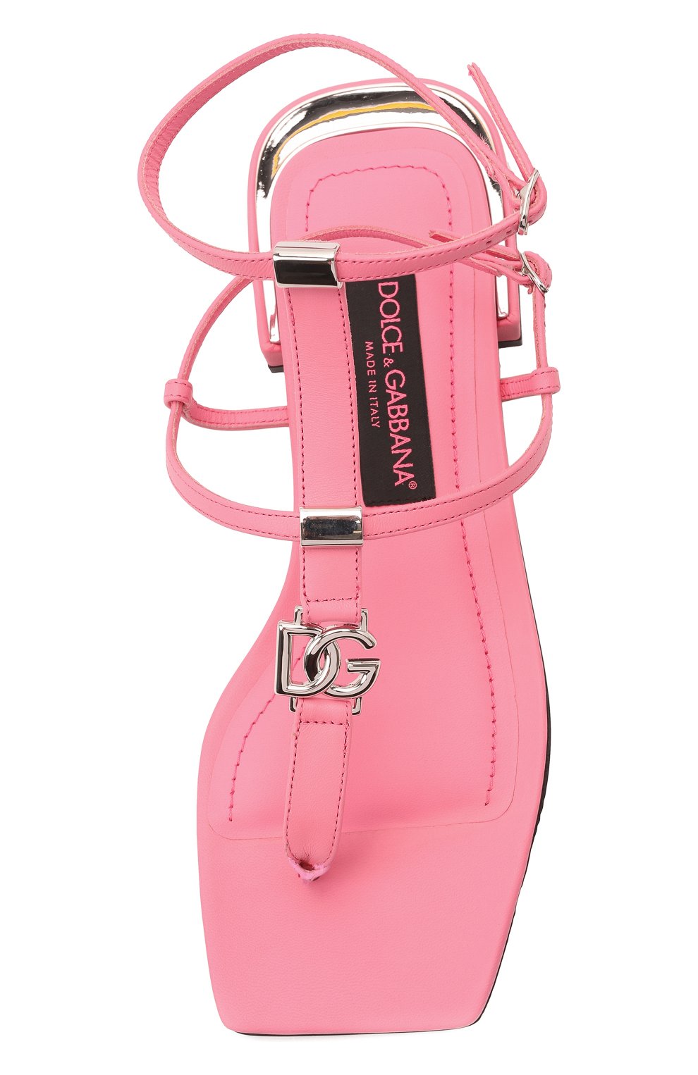 Кожаные сандалии Infradito Dolce & Gabbana CQ0464/AQ994 Фото 6