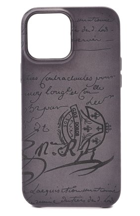Чехол для iphone 13 pro BERLUTI серого цвета по цене 48500 руб., арт. X236027 | Фото 1 Чехол для iphone 13 pro BERLUTI серого цвета, арт. X236027 | Фото 1 (Материал: Натуральная кожа)