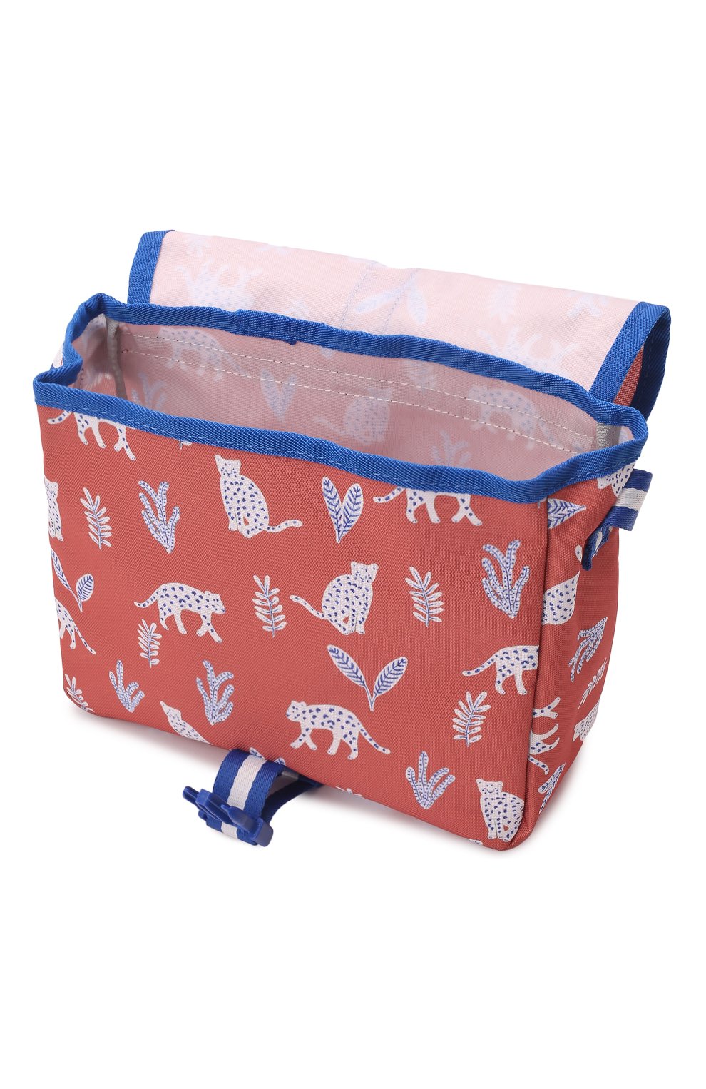 Детская сумка для ланча CARAMEL ET CIE красного цвета, арт. PO06_1116 | Фото 3 (Материал: Текстиль)