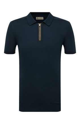 Мужское хлопковое поло IL BORGO CASHMERE темно-зеленого цвета по цене 59750 руб., арт. 56-1963M0DG0 | Фото 1 Мужское хлопковое поло IL BORGO CASHMERE темно-зеленого цвета, арт. 56-1963M0DG0 | Фото 1 (Рукава: Короткие; Длина (для топов): Стандартные; Материал внешний: Хлопок; Застежка: Молния; Кросс-КТ: Трикотаж; Стили: Кэжуэл)