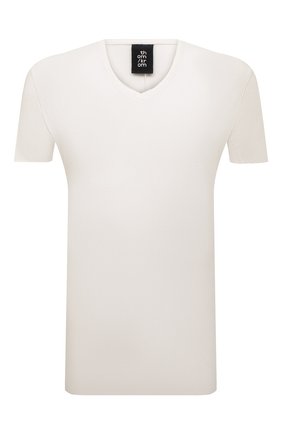 Мужская футболка THOM KROM белого цвета, арт. M TS 636 | Фото 1 (Материал внешний: Синтетический материал, Хлопок; Рукава: Короткие; Длина (для топов): Стандартные; Принт: Без принта; Стили: Кэжуэл)