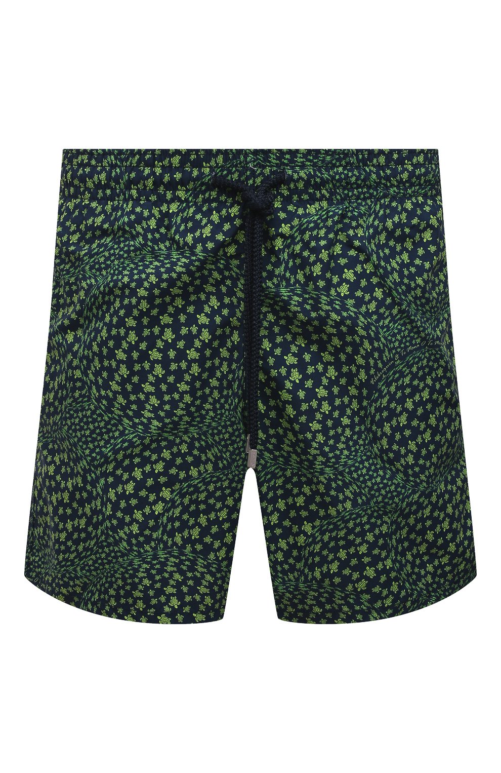 Мужские плавки-шорты VILEBREQUIN зеленого цвета, арт. MOOU2B35/390 | Фото 1 (Материал внешний: Синтетический материал; Принт: С принтом; Мужское Кросс-КТ: плавки-шорты)