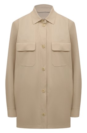 Женская куртка LORO PIANA бежевого цвета по цене 224500 руб., арт. FAL4462 | Фото 1 Женская куртка LORO PIANA бежевого цвета, арт. FAL4462 | Фото 1 (Материал утеплителя: Шерсть; Материал внешний: Синтетический материал; Длина (верхняя одежда): Короткие; Рукава: Длинные; Кросс-КТ: Куртка; Стили: Кэжуэл)