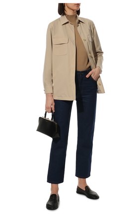 Женская куртка LORO PIANA бежевого цвета по цене 224500 руб., арт. FAL4462 | Фото 2 Женская куртка LORO PIANA бежевого цвета, арт. FAL4462 | Фото 2 (Материал утеплителя: Шерсть; Материал внешний: Синтетический материал; Длина (верхняя одежда): Короткие; Рукава: Длинные; Кросс-КТ: Куртка; Стили: Кэжуэл)