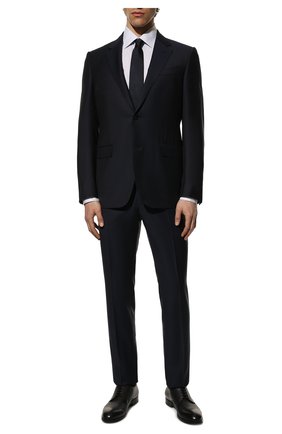 Мужская хлопковая сорочка ERMENEGILDO ZEGNA белого цвета по цене 41350 руб., арт. 301226/9RS0PA | Фото 2 Мужская хлопковая сорочка ERMENEGILDO ZEGNA белого цвета, арт. 301226/9RS0PA | Фото 2 (Рукава: Длинные; Длина (для топов): Стандартные; Материал внешний: Хлопок; Случай: Формальный; Манжеты: На пуговицах; Воротник: Кент; Принт: Полоска; Рубашки М: Slim Fit; Стили: Классический)
