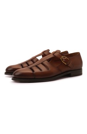 Мужские кожаные сандалии RALPH LAUREN коричневого цвета по цене 95250 руб., арт. 801867558 | Фото 1 Мужские кожаные сандалии RALPH LAUREN коричневого цвета, арт. 801867558 | Фото 1 (Материал внутренний: Натуральная кожа; Материал внешний: Кожа)