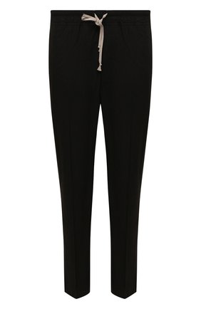 Мужские хлопковые брюки RICK OWENS черного цвета по цене 62200 руб., арт. RU01B1390/P | Фото 1 Мужские хлопковые брюки RICK OWENS черного цвета, арт. RU01B1390/P | Фото 1 (Длина (брюки, джинсы): Стандартные; Материал внешний: Хлопок; Случай: Повседневный; Стили: Минимализм)