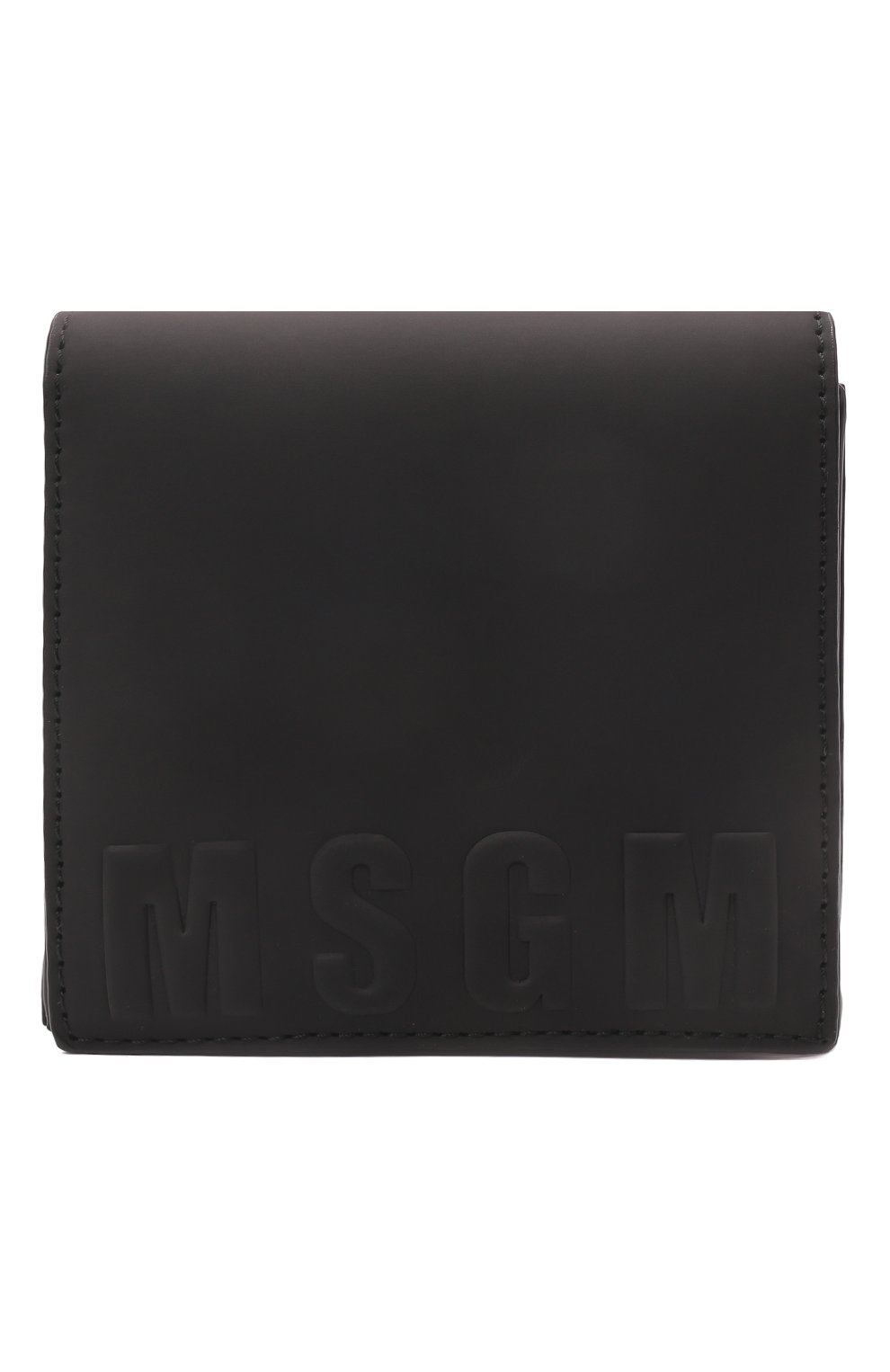 Детская сумка MSGM KIDS черного цвета, арт. MS028794 | Фото 1 (Материал: Экокожа)