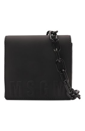 Детская сумка MSGM KIDS черного цвета по цене 13200 руб., арт. MS028794 | Фото 4 Детская сумка MSGM KIDS черного цвета, арт. MS028794 | Фото 4 (Материал: Экокожа)