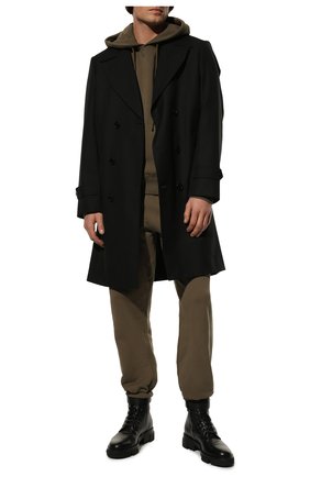 Мужской хлопковое худи OFF-WHITE хаки цвета по цене 62400 руб., арт. 0MBB097S22FLE005 | Фото 2 Мужской хлопковое худи OFF-WHITE хаки цвета, арт. 0MBB097S22FLE005 | Фото 2 (Материал внешний: Хлопок; Рукава: Длинные; Длина (для топов): Стандартные; Мужское Кросс-КТ: Худи-одежда; Принт: С принтом; Стили: Милитари)