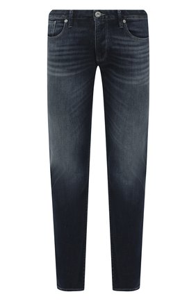 Мужские джинсы EMPORIO ARMANI темно-синего цвета по цене 22150 руб., арт. 3L1J06/1DN8Z | Фото 1 Мужские джинсы EMPORIO ARMANI темно-синего цвета, арт. 3L1J06/1DN8Z | Фото 1 (Материал внешний: Хлопок, Деним; Длина (брюки, джинсы): Стандартные; Кросс-КТ: Деним; Силуэт М (брюки): Прямые; Детали: Потертости; Стили: Кэжуэл)