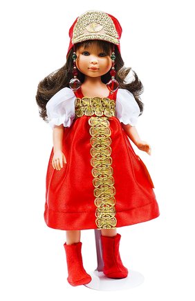 Детского кукла селия ASI красного цвета, арт. 109900 | Фото 1 (Материал: Резина)