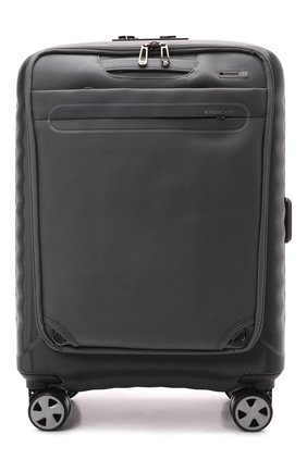 Женский дорожный чемодан double premium RONCATO серого цвета, арт. 51472201 | Фото 1 (Материал: Пластик; Размер: large; Ремень/цепочка: На ремешке; Ограничения доставки: oversized)
