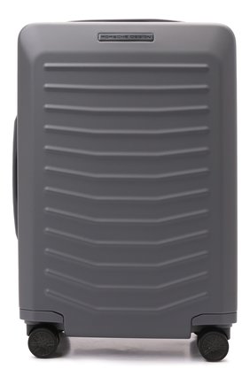 Женский дорожный чемодан PORSCHE DESIGN серого цвета, арт. 0RI05500 | Фото 1 (Размер: large; Материал: Пластик; Ограничения доставки: oversized)
