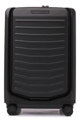 Женский дорожный чемодан PORSCHE DESIGN черного цвета, арт. 0RI05501 | Фото 1 (Размер: large; Материал: Пластик; Ограничения доставки: oversized)