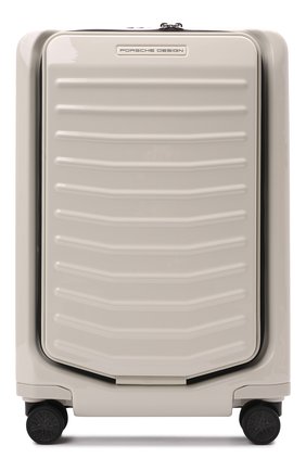 Женский дорожный чемодан PORSCHE DESIGN кремвого цвета, арт. 0RI05501 | Фото 1 (Материал: Пластик; Размер: large; Ограничения доставки: oversized)