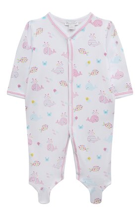 Детский хлопковый комбинезон KISSY KISSY розового цвета по цене 8270 руб., арт. KGQ03543N. | Фото 1 Детский хлопковый комбинезон KISSY KISSY розового цвета, арт. KGQ03543N. | Фото 1
