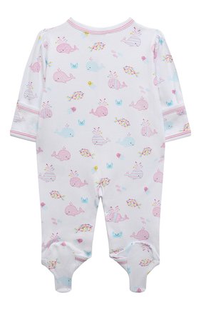 Детский хлопковый комбинезон KISSY KISSY розового цвета по цене 8270 руб., арт. KGQ03543N. | Фото 2 Детский хлопковый комбинезон KISSY KISSY розового цвета, арт. KGQ03543N. | Фото 2