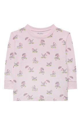 Детский хлопковая пижама KISSY KISSY розового цвета по цене 11580 руб., арт. KG605560I. | Фото 2 Детский хлопковая пижама KISSY KISSY розового цвета, арт. KG605560I. | Фото 2