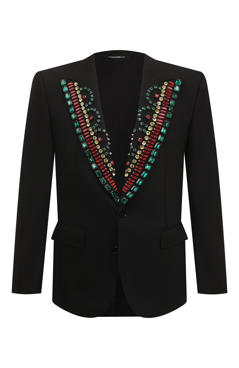 Шерстяной пиджак Dolce & Gabbana G2PQ4Z/GEZF5