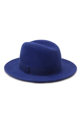 Женская шляпа london COCOSHNICK HEADDRESS синего цвета, арт. londonelectricblue | Фото 1 (Материал: Натуральный мех)