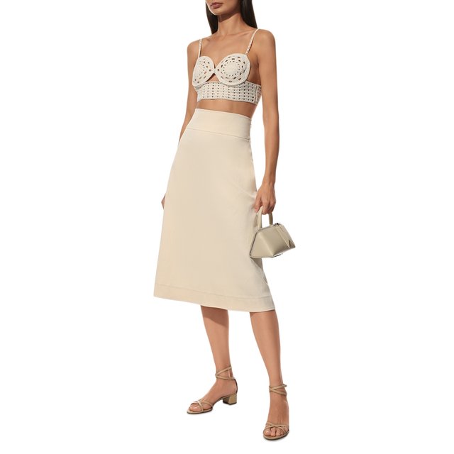 фото Босоножки pearlina из кожи змеи ralph lauren