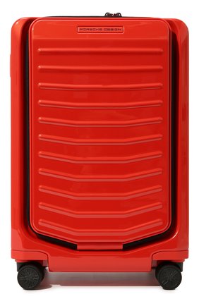 Женский дорожный чемодан PORSCHE DESIGN красного цвета, арт. 0RI05501 | Фото 1 (Размер: large; Материал: Пластик; Ограничения доставки: oversized)