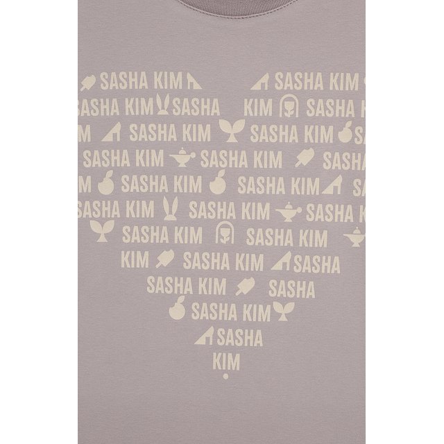 Хлопковая футболка Sasha Kim УТ-00000621 Фото 3