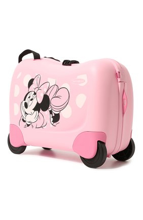 Детский дорожный чемодан на колесиках SAMSONITE розового цвета, арт. 43C-90001 | Фото 2 (Материал: Экокожа; Ограничения доставки: oversized)