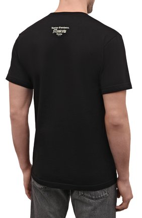 Мужская хлопковая футболка HARLEY-DAVIDSON черного цвета, арт. R004293 | Фото 4 (Рукава: Короткие; Стили: Панк; Принт: С принтом; Материал внешний: Хлопок)