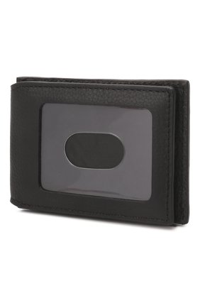 Мужской кожаный футляр для кредитных карт HARLEY-DAVIDSON черного цвета, арт. PM7778L-Black | Фото 2 (Материал: Натуральная кожа)